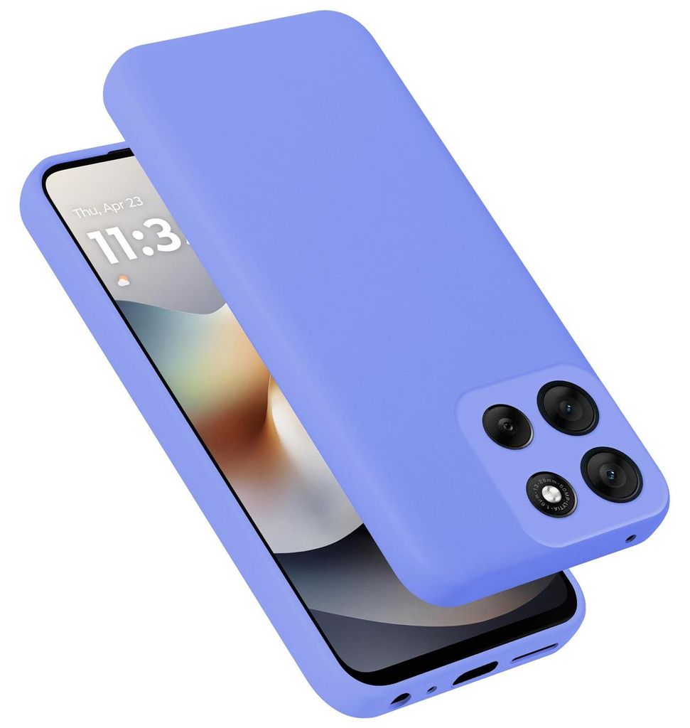 Cadorabo Hülle für Motorola Moto G56 Hülle Silikon Handyhülle Case aus flüssigem Silikon, Kratzfeste und stoßfeste Schutzhülle für Motorola...
