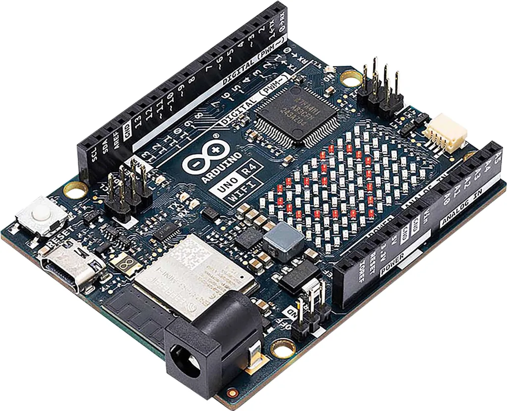 Scheda Arduino Uno R4 WiFi ABX00087 con Matrice LED - Shop Italia