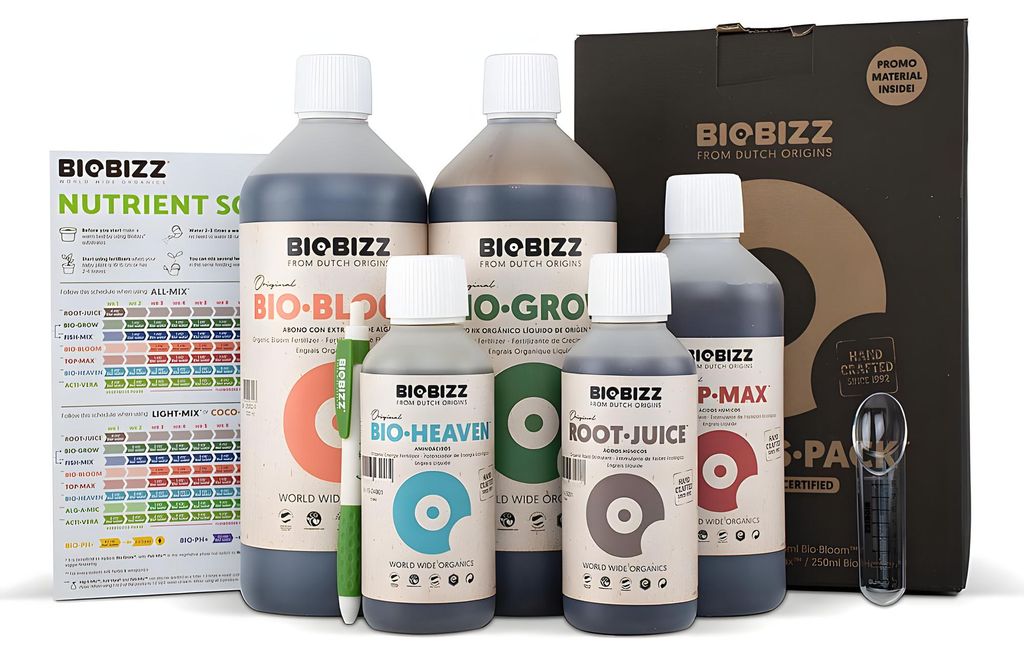BioBizz prírodné hnojivo štartovacie balenie 2x250ml, Obrázok produktu 
