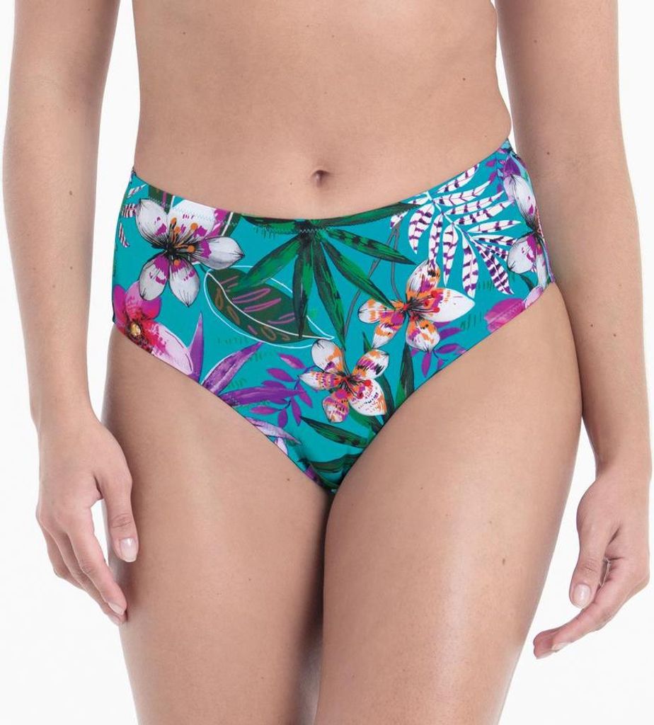 RosaFaia Beautyfull Aloha Bikini Slip 8830-0 M6 Capri Blue - größe 42