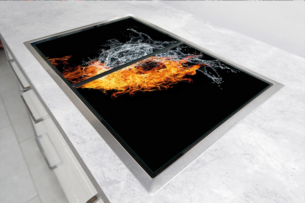Offerta Copri Piano Cottura 100x52 | Vetro Ceramica e Tagliere Multi - 5