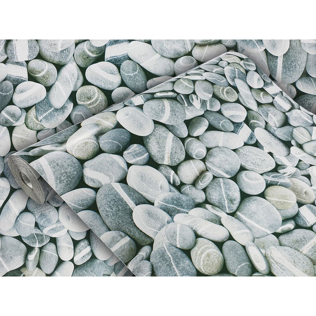 Klebefolie Möbel 45x25 cm - Kiesel Steine - Möbelfolie Produktbild 