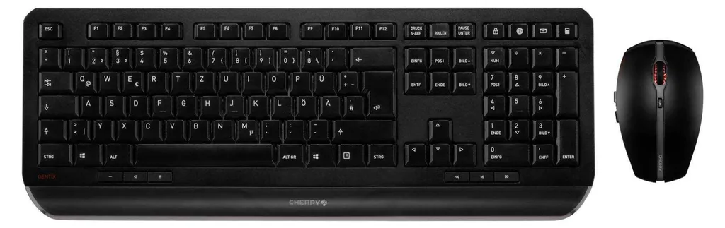 Cherry Wireless Combo Gentix JD-7000DE-2 - Ensemble Clavier et Souris - 10