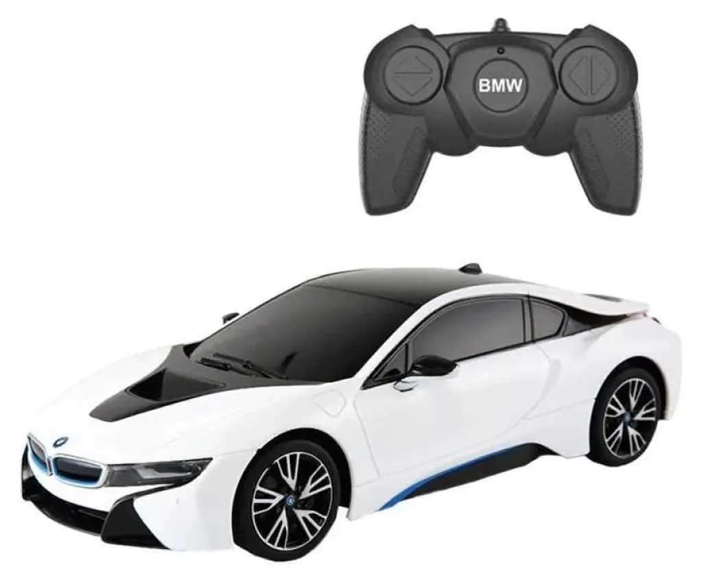 Rastar BMW i8 Voiture Radiocommandée 1:18 RC avec Moteur Électrique