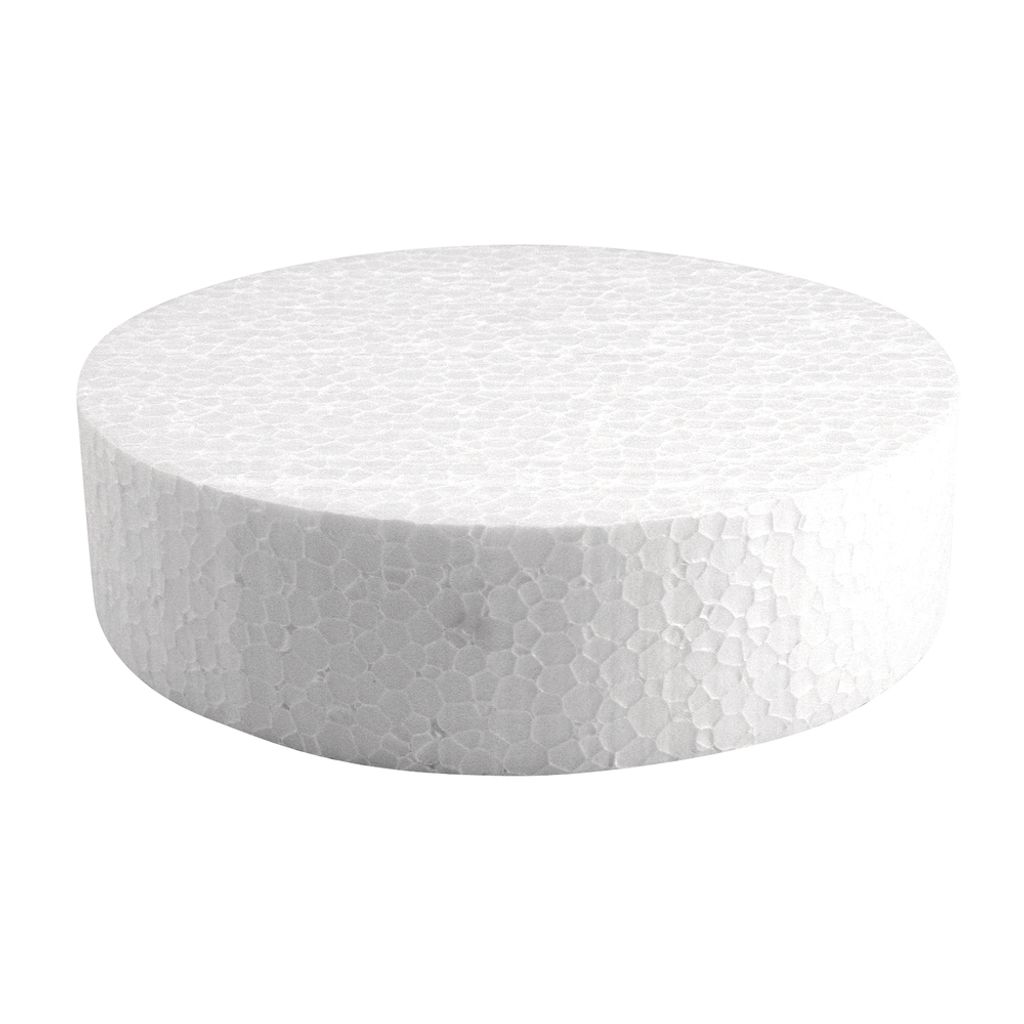 Styropor-Scheibe, ø 15 cm, 4 cm