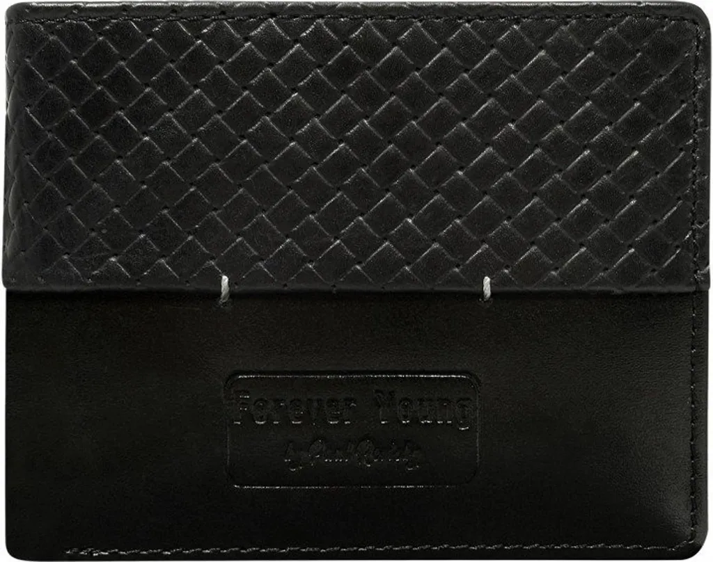 Portafoglio Uomo Forever Young Fernguard Pelle Nero - Offerta Online
