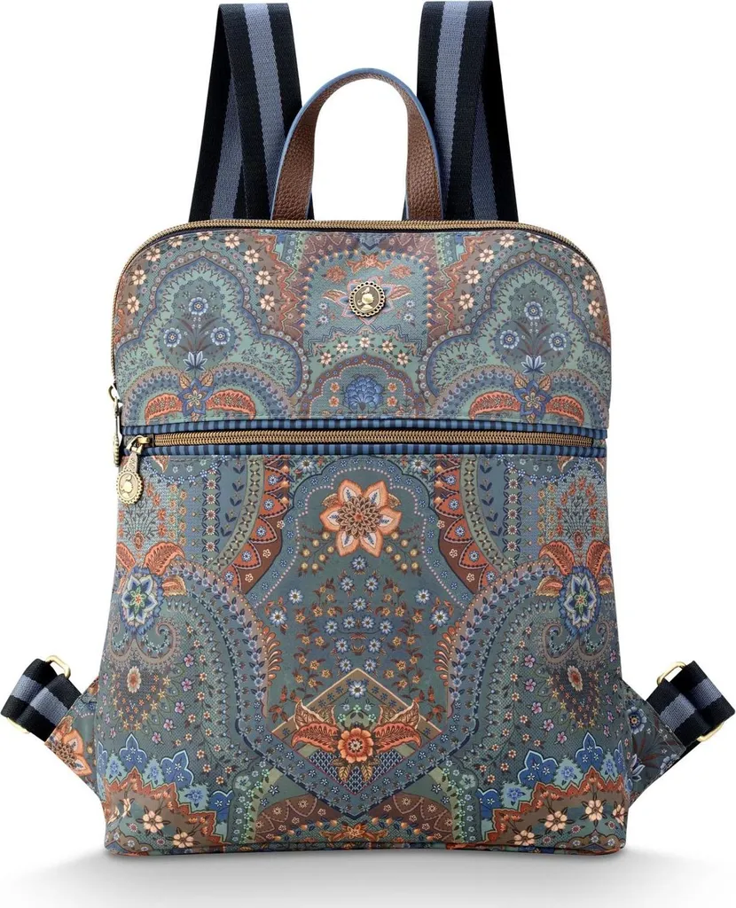 Sac à dos femme Pip Studio Finlee Jabali Blue pour loisirs et quotidien