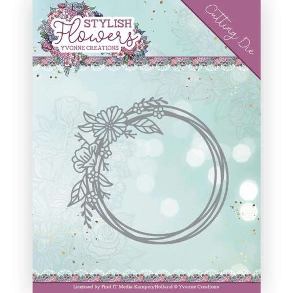 Stanzschablone - Yvonne Creations - Stylisch Flowers - Produktbild 
