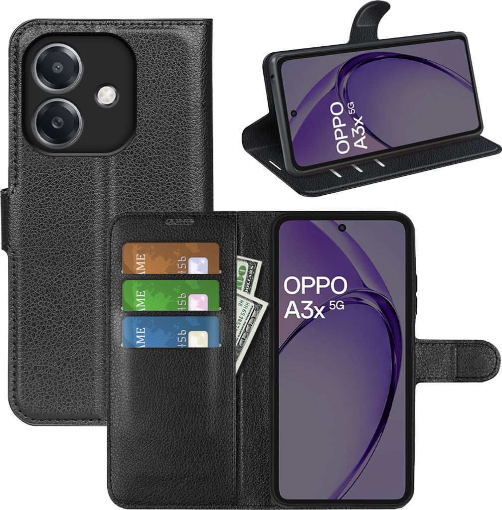 Hülle für Oppo A40 / A3x 5G Handyhülle Klapphülle mit Produktbild 