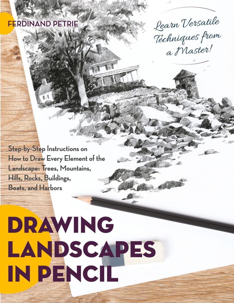 Drawing Landscapes in Pencil. Petrie, Ferdinand .