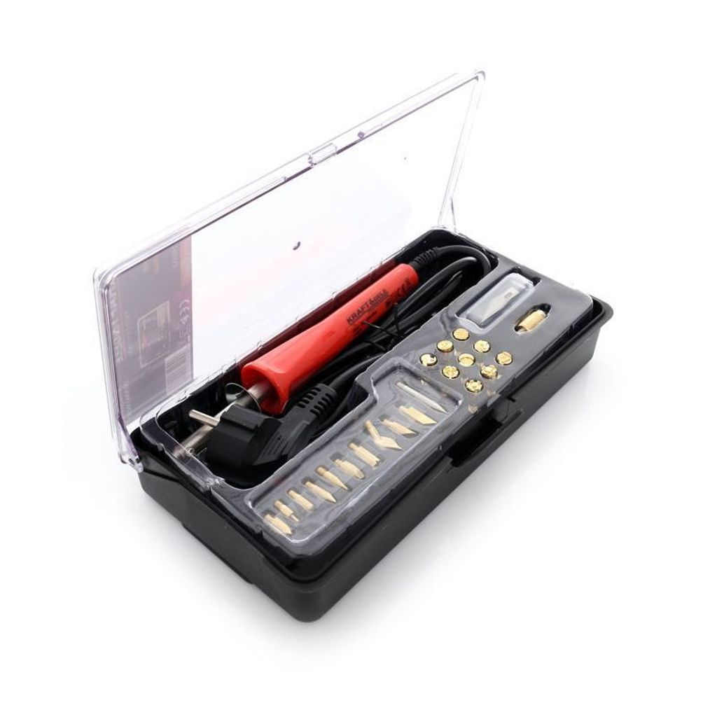 Kraft&Dele KD10112 Holzlöt-/Brennkolben, Leder