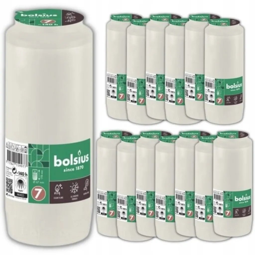 Bolsius RC7 140h inserti per candele a olio 15 pezzi - 7