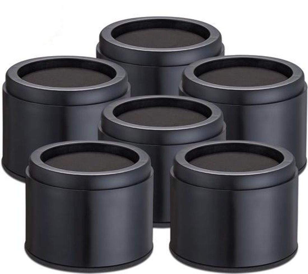 JustValue Alzasedie rotondo – Set da 6 – 8 cm – 4535 kg – Immagine del prodotto 