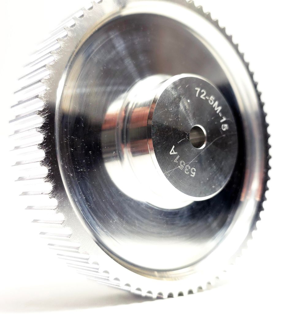 Tandriemschijf, diameter: 5 mm, 72 tanden, riembreedte: 15 Productafbeelding 