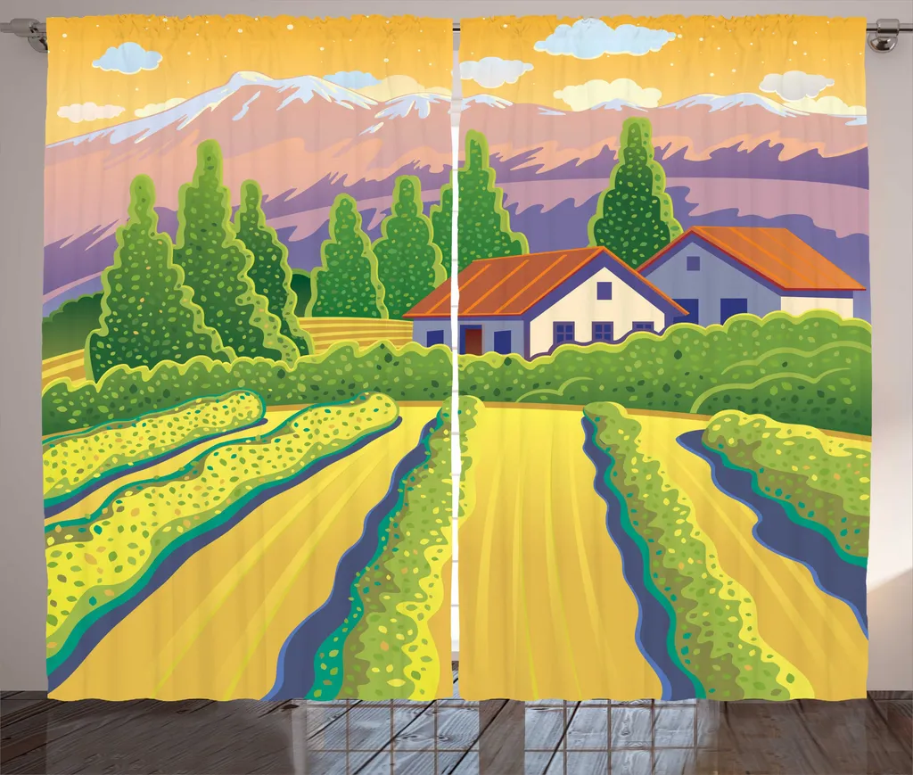 ABAKUHAUS Rideau Vineyard Farm House Rustique à Fronces 280 x 225 cm