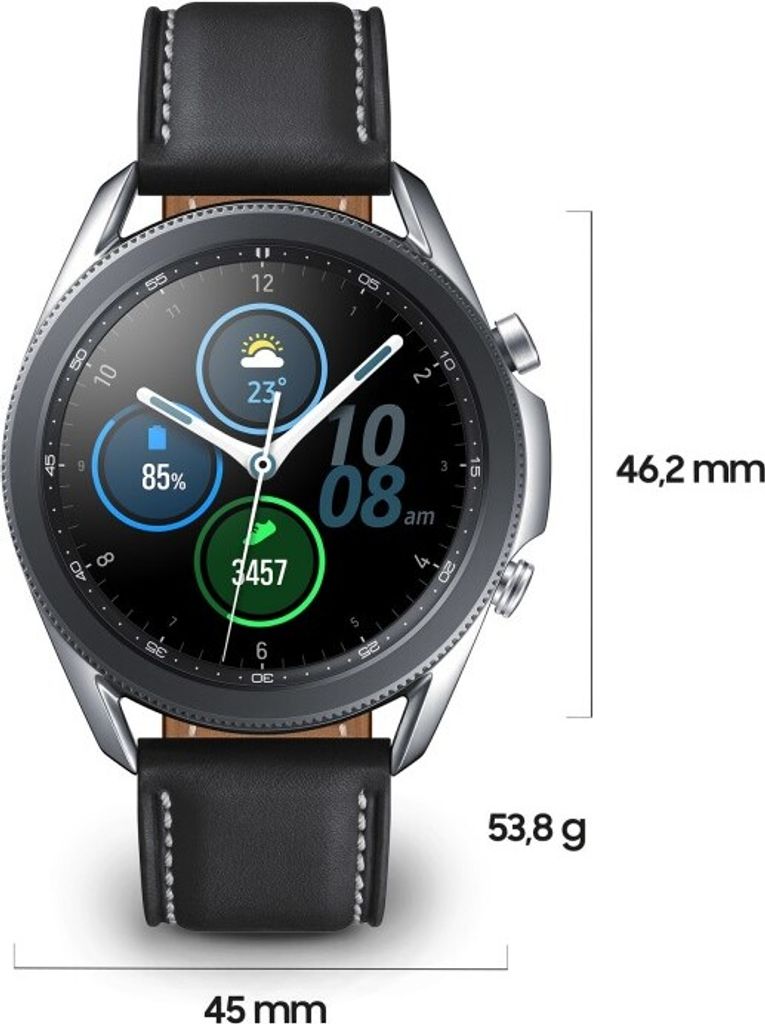 Samsung Galaxy Watch 3 45mm R840 silber Obrázok produktu 4