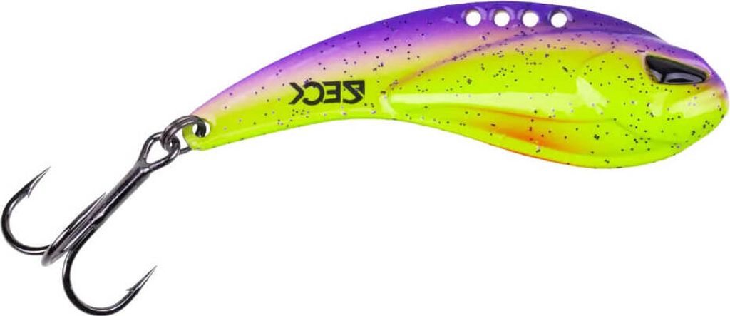 Zeck Fishing Blade Shaker 5,5 cm 15 g Purple Chartreuse