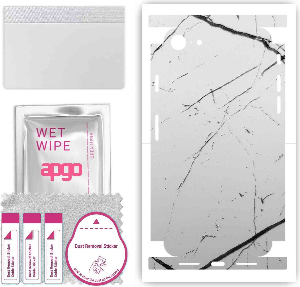 apgo Rückseite + Seiten Schutzfolie, Skin, kompatibel mit Apple iPhone SE 2022, Hinten Displayschutzfolie aus Vinylfolie, kratzfest, einfache Mont...
