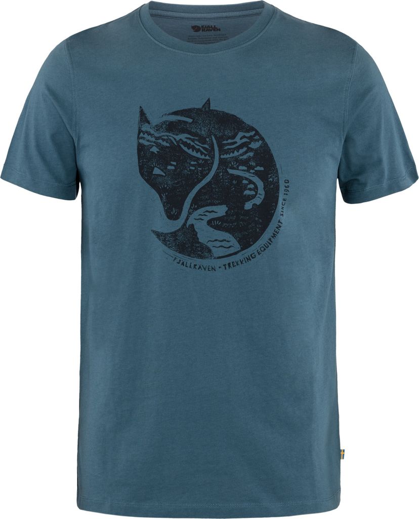 Fjällräven Arctic Fox T-shirt Herren Indigo Blue XXL