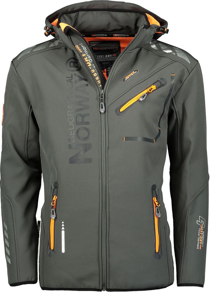 Geographical Norway Softshell Grigio Uomo WY8027H/GN/Grigio Immagine del prodotto 