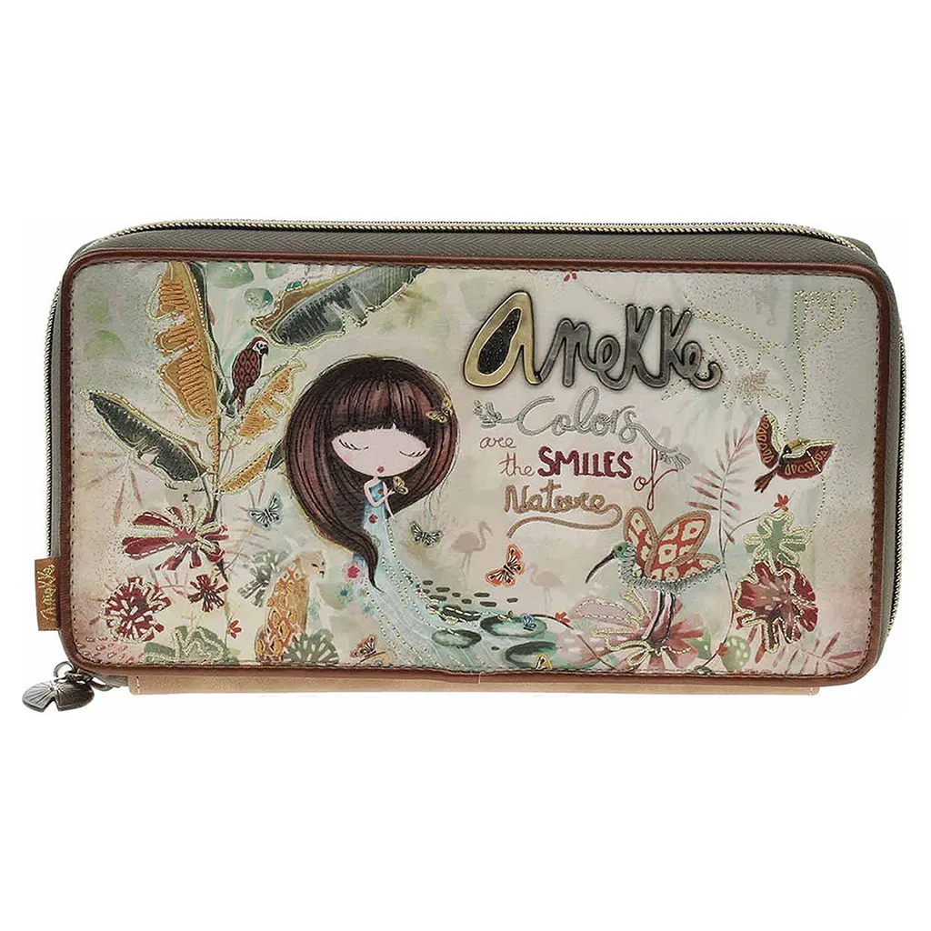 Porte-monnaie Passport Wallet Anekke Amazonia Imprimé Multicolore
