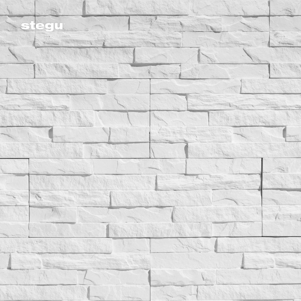 STEGU Rivestimento Murale Finto Mattone City bianco 38,5x13 Immagine del prodotto 