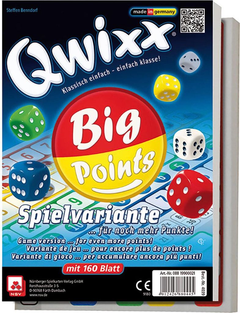 Qwixx Big Points Produktbild 