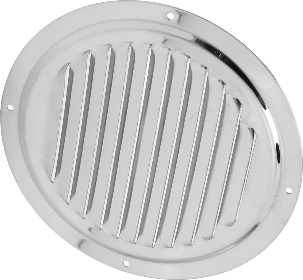 Griglia Ventilazione ARIA marina 127mm | Acciaio Inox 304 Specchio