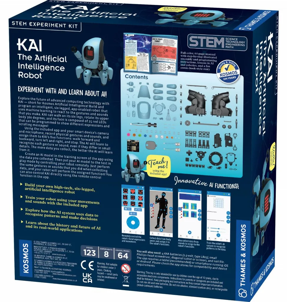 Kit STEM KAI Robot IA Thames & Kosmos pour apprendre le codage - 3
