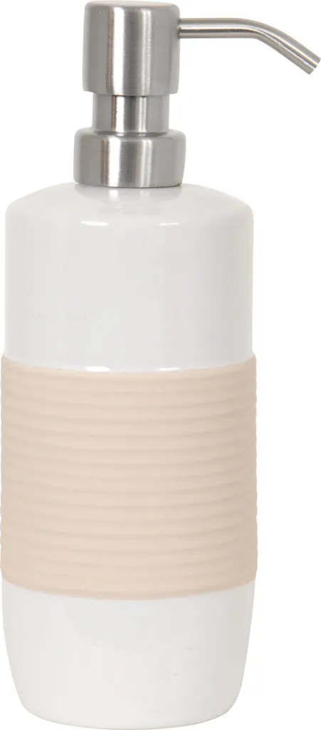 Dispenser sapone liquido da appoggio in resina acquamarina Coral