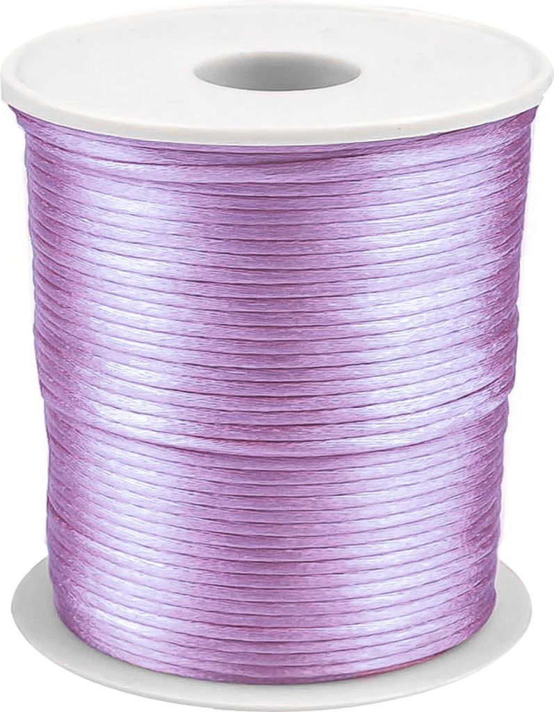 90m Satinschnur 2mm Satinkordel Schmuck-Kordel -Schnur Kumihimo Bänder