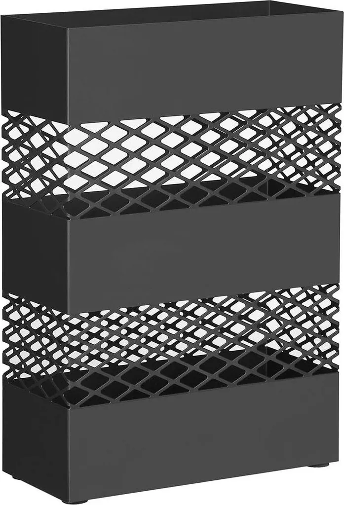 Porte-parapluies design noir pour entrée et bureau - Rangement vertical