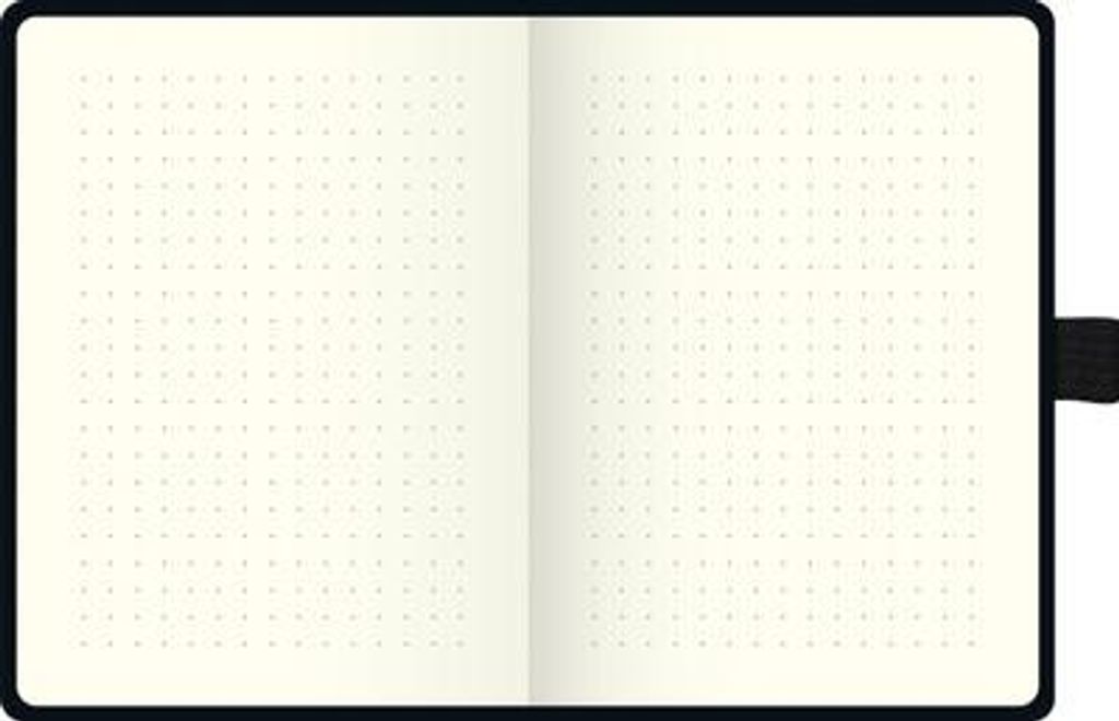 BRUNNEN Notizbuch KOMPAGNON ca. DIN A6 liniert, schwarz Hardcover 192, davon 16 zum Heraustrennen Seiten