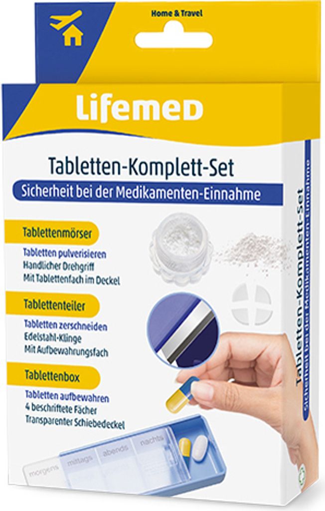 Lifemed 99458 Set completo di compresse Lifemed, plastica Immagine del prodotto 