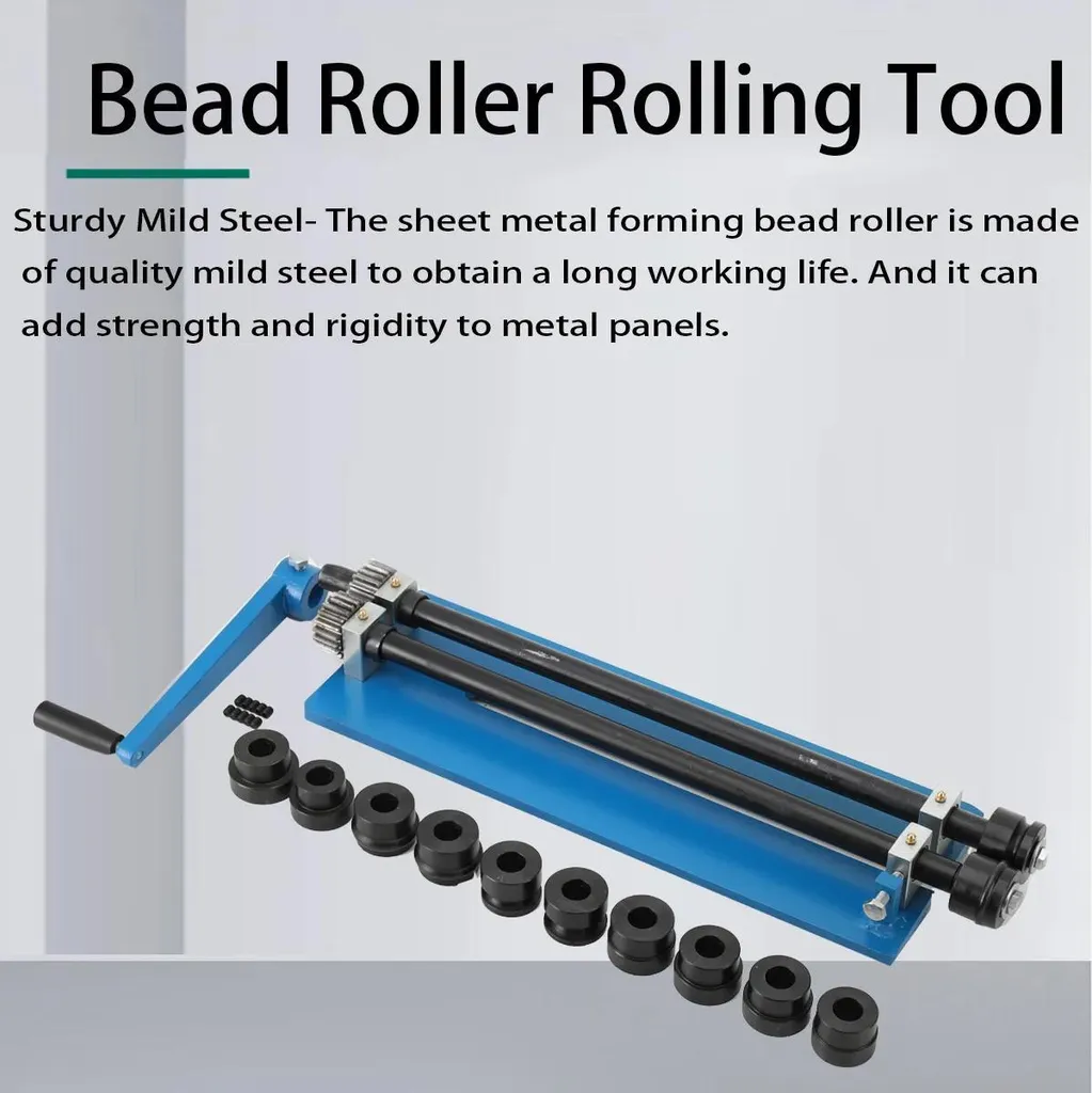 Rouleau à billes pour tôle manuel - Machine à moulurer pro de 457 mm