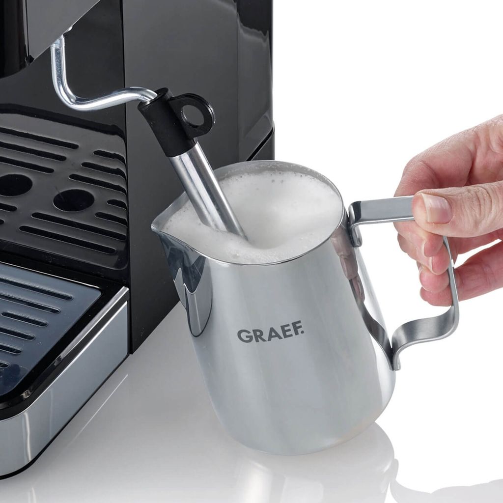 Graef Salita Espressomaschine mit Siebträger Schwarz 1400W Produktbild 8