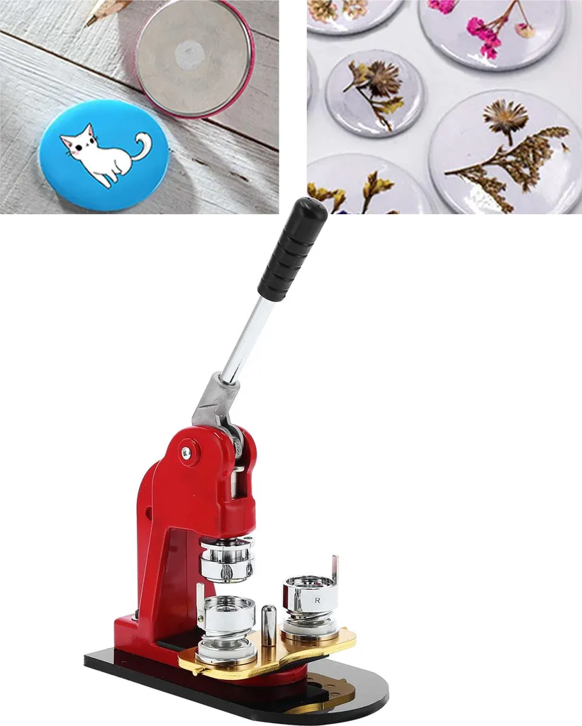 Machine à badge 32mm inox anticorrosion pour finitions DIY sans défaut - 12