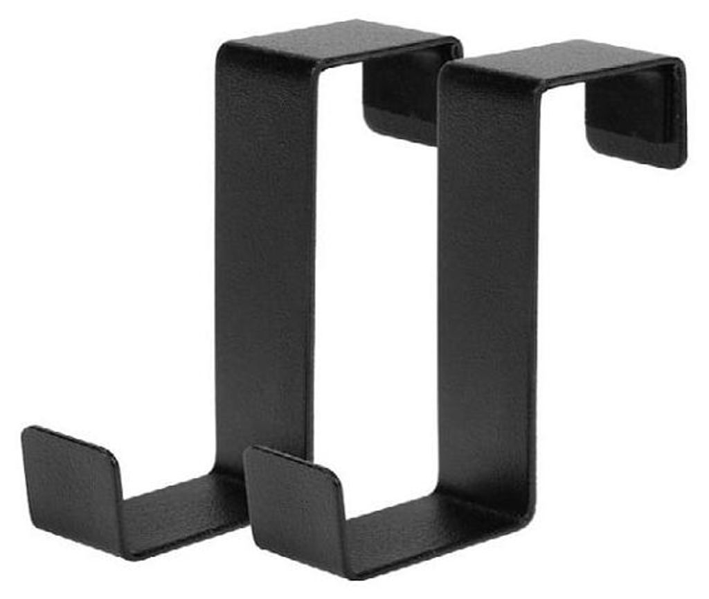 Accroche-portes et armoires Niko 2 pièces noir Image du produit 