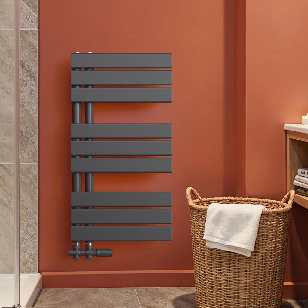 S'AFIELINA 762x400mm Radiatore da bagno Radiatore per Immagine del prodotto 