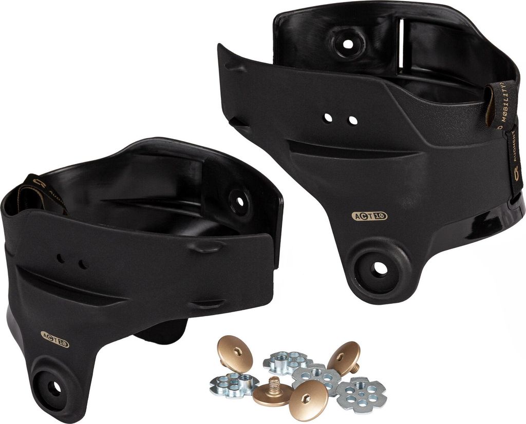 IQON ACT Cuff Black Ersatz Cuff Hardware Set – Schnallen & Schrauben für Inlineskate Boot – 4 Cuff Schrauben, 4 Anti-Nieten, Zugschlaufen – ...