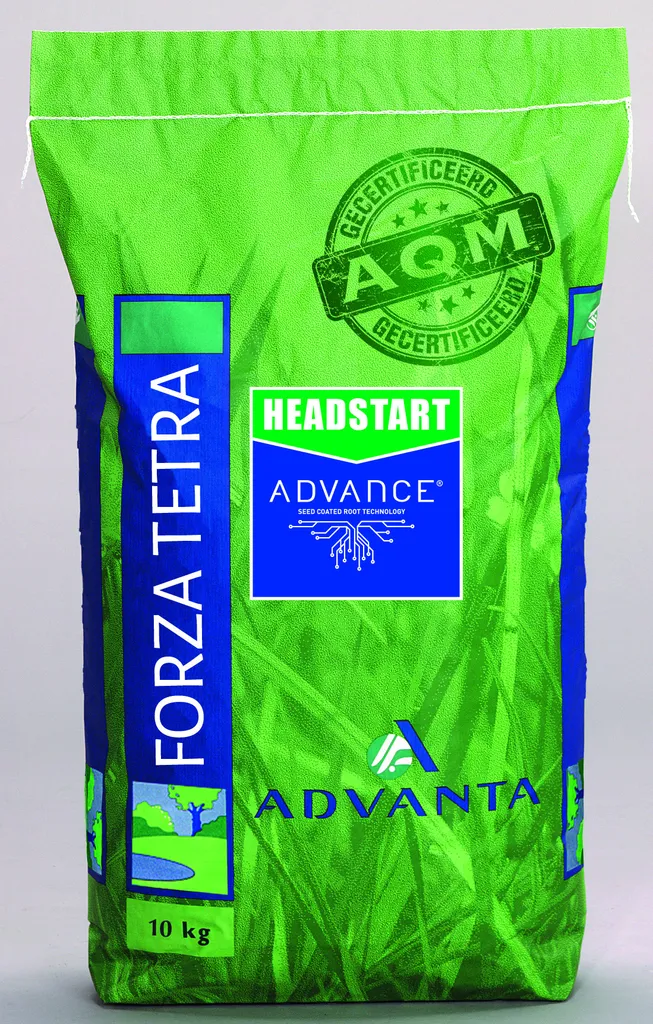 Gazon ForzaTetra Advanta 10 kg Technologie Tetraploïde Haute Densité Vert
