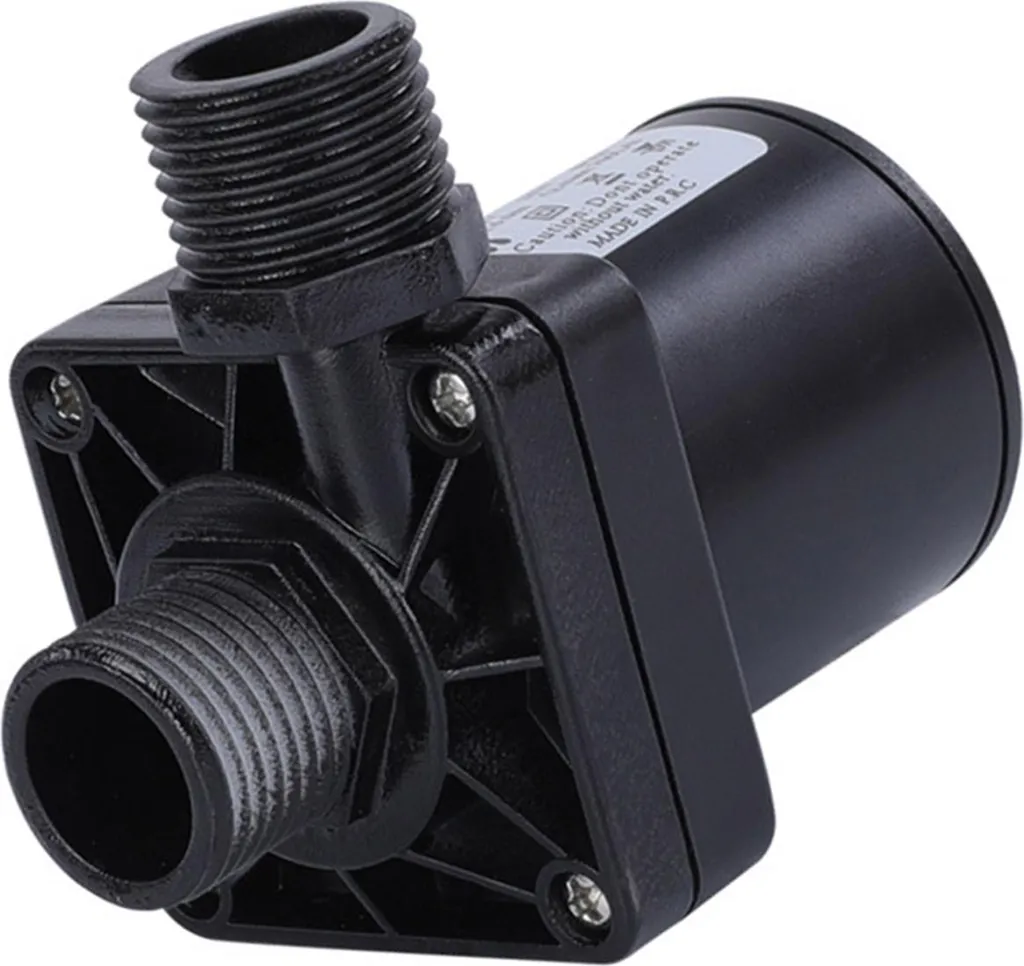 Pompa Booster 12V 20W Brushless: 5m Prevalenza per Camper e Solare