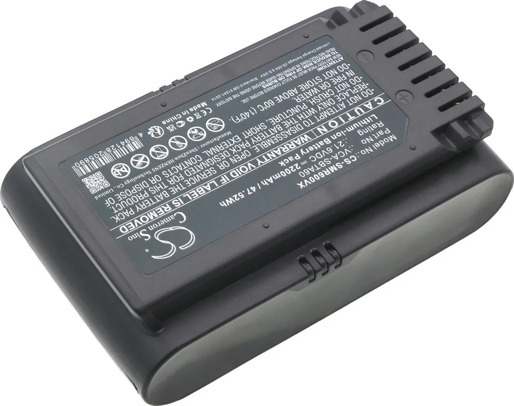 Batterie Haute Capacité 21.6V compatible Samsung Jet 65 et Jet 60 Flex