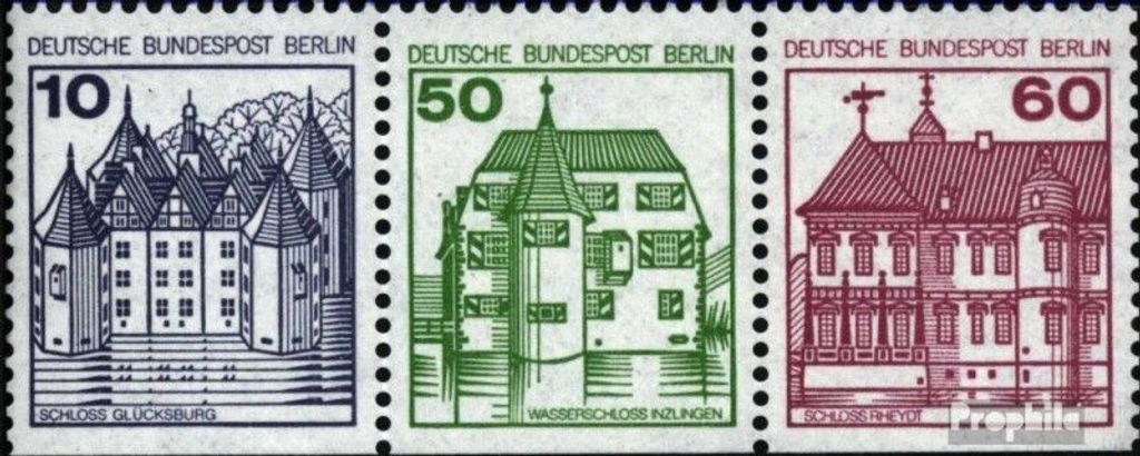 Briefmarken Berlin (West) 1980 Mi W76 gestempelt Burgen und Schlösser