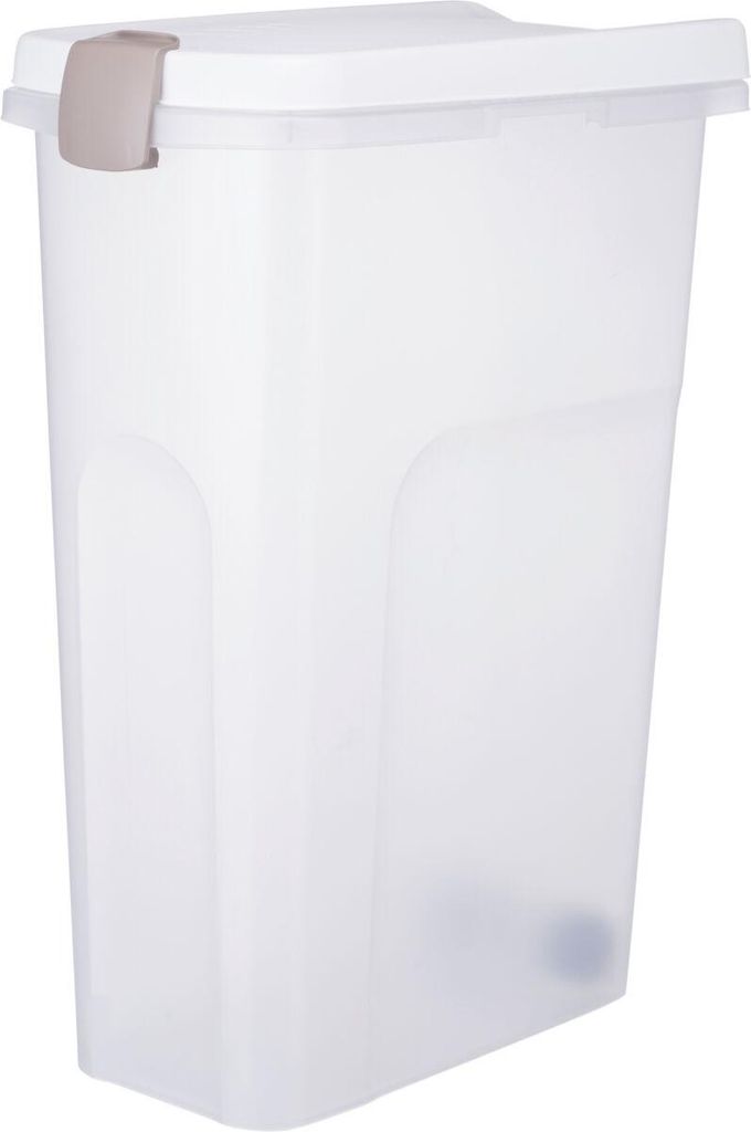 TRIXIE Tonne - transparent-weiß/weiß - 40 l/27 × 61 × 45 cm Produktbild 