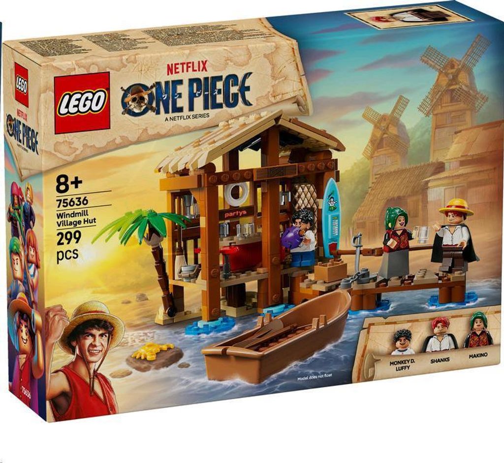 LEGO® ONE PIECE 75636 Domek w wiosce młyńskiej Zdjęcie produktu 