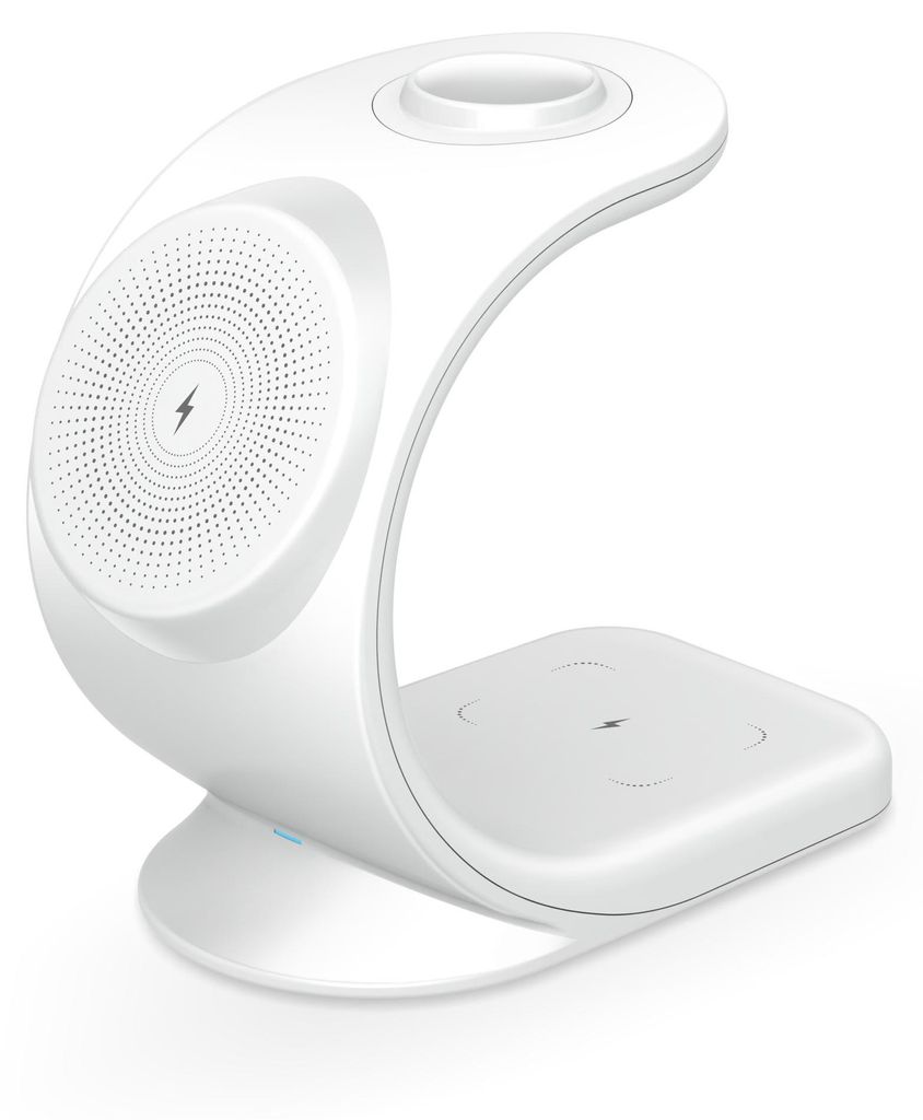 Drahtlose Magnetische Ladestation für iPhone, Apple Watch & Produktbild 