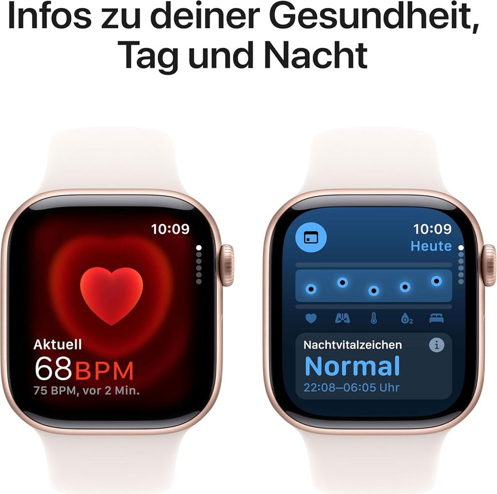 Watch Series 10 GPS, 42 mm Aluminiumgehäuse Rosegold, Produktbild 10
