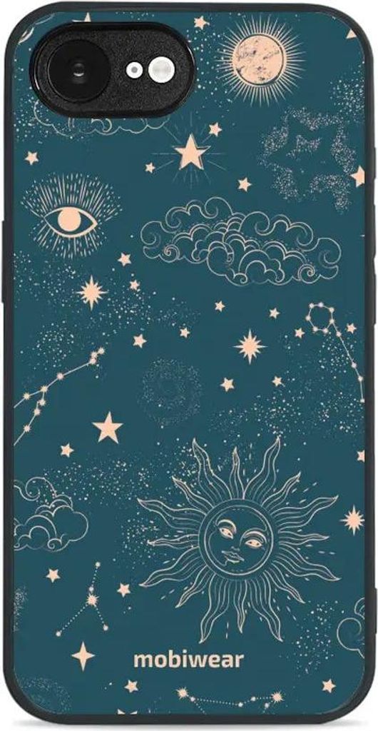 Handyhülle für iPhone 17e, Mobiwear Glossy Case, Astraler Staub