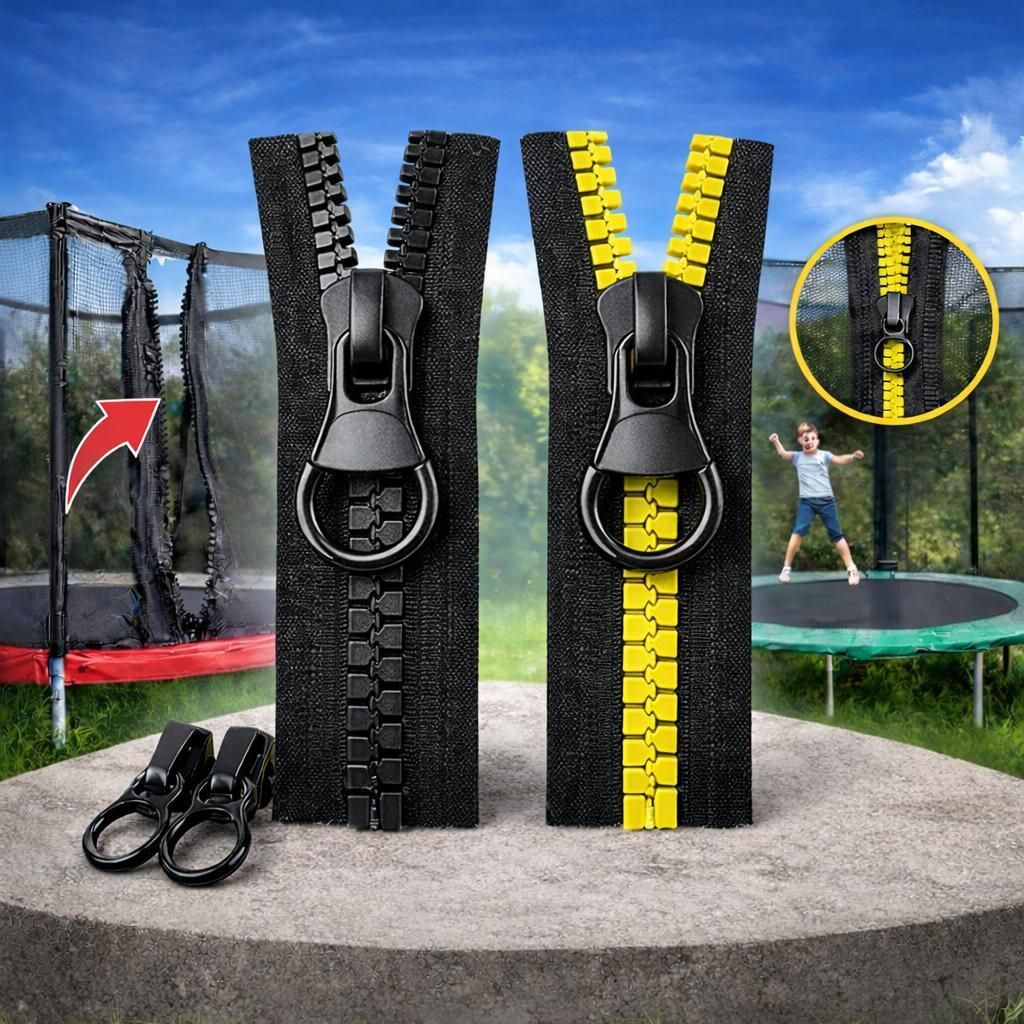everest 1953 Trampolinnetz Trampolin Ersatz Reißverschluß Produktbild 
